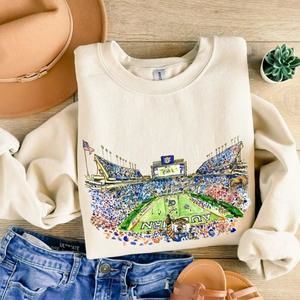 Auburn Football Auburn Tigers Jordan Hare Stadium Sweatshirt